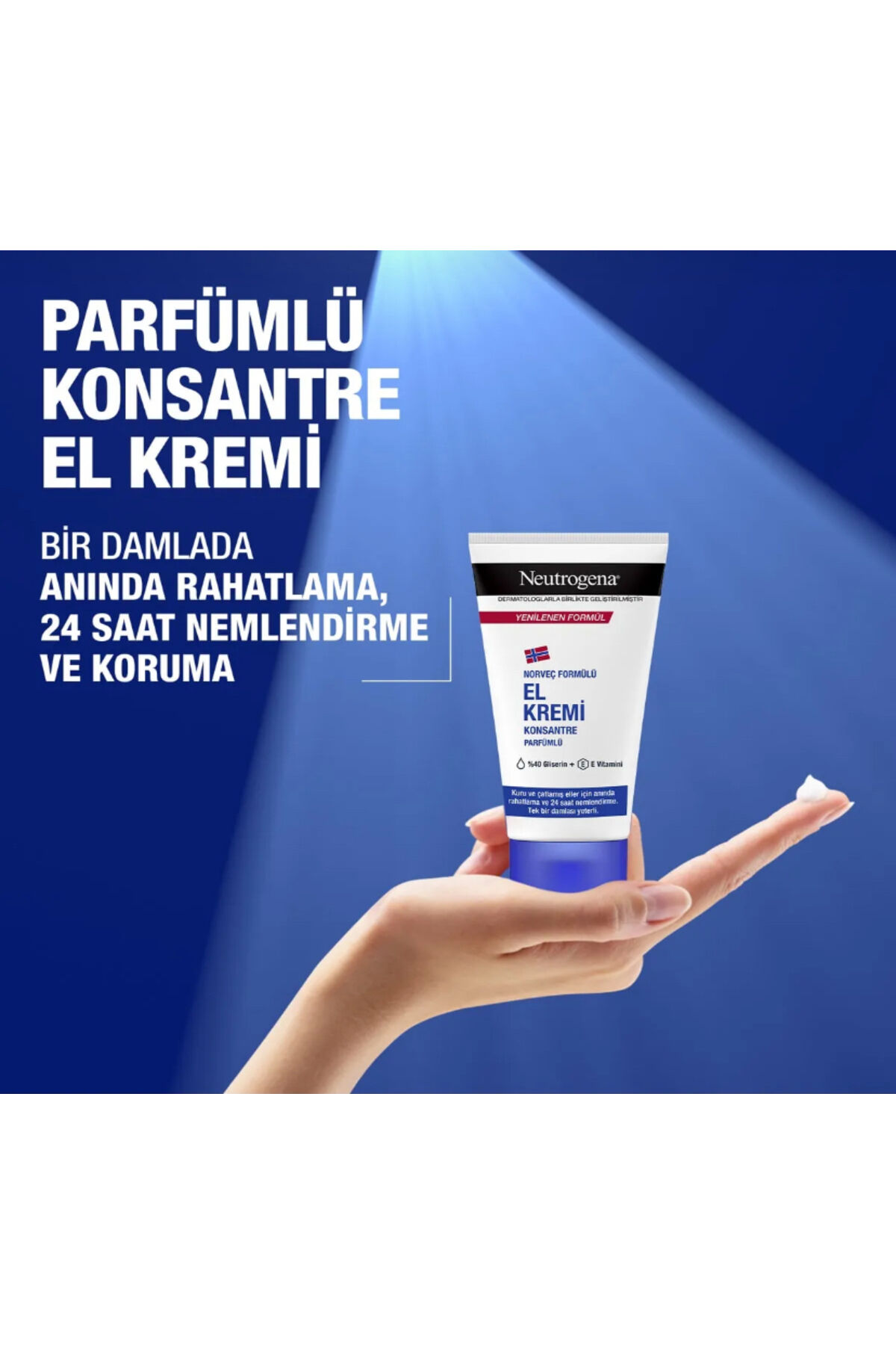 Norveç Formülü El Kremi Parfümlü 50 ml