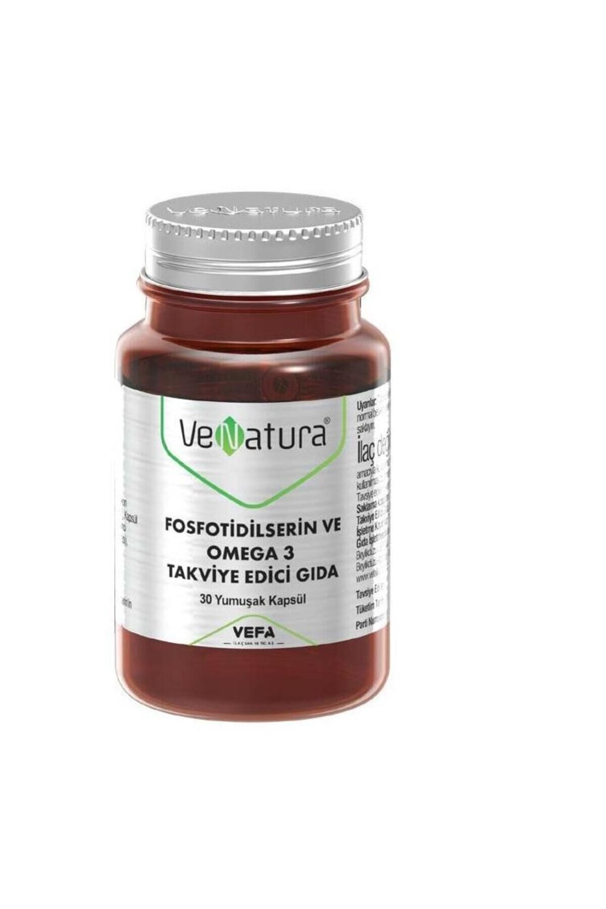 Fosfotidilserin ve Omega 3 İçeren Takviye Edici Gıda 30 Kapsül
