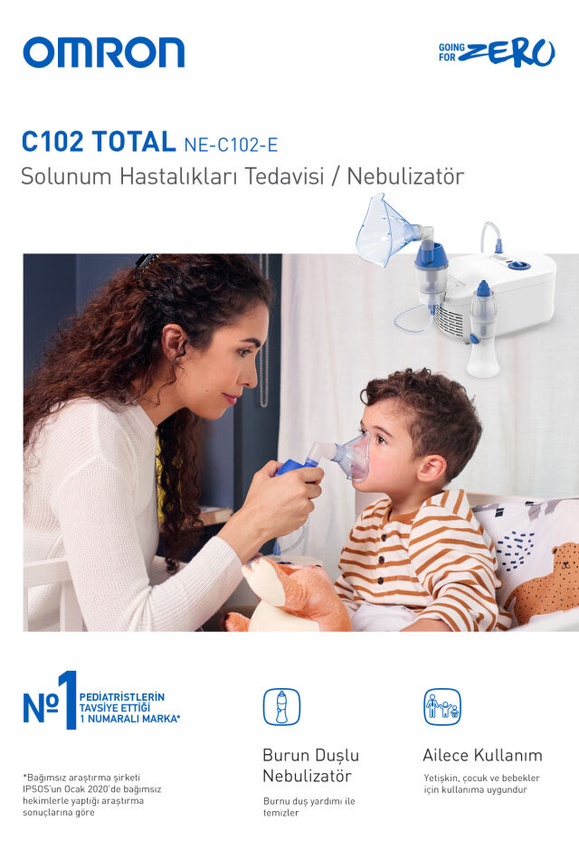 C102 Total Kompresörlü Nebülizatör