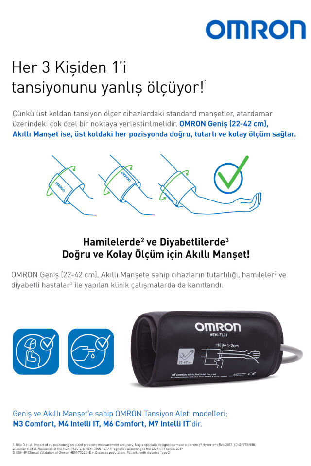 M4 Intelli IT Üst Koldan Tansiyon Aleti – Bluetooth, Akıllı Manşetli, 2 Kullanıcılı, 5 Yıl Garantili