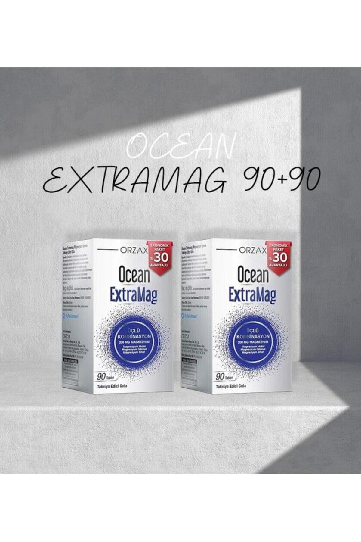 Extramag Ekonomik Paket 90 Tablet 2 Adet