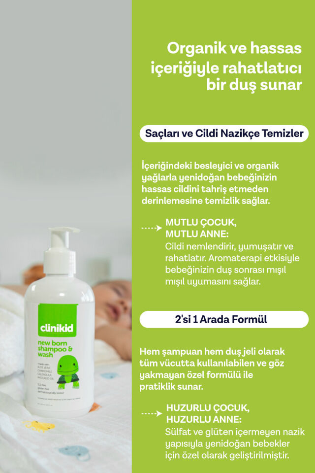 Yenidoğan Şampuan & Duş Jeli