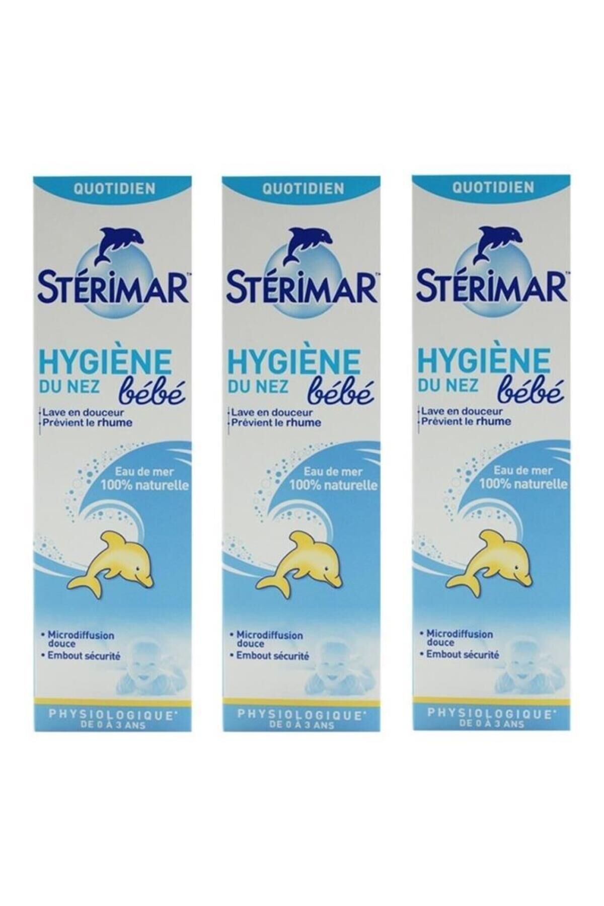 Sterimar Baby Deniz Suyu Burun Spreyi 100 ml 3 Adet