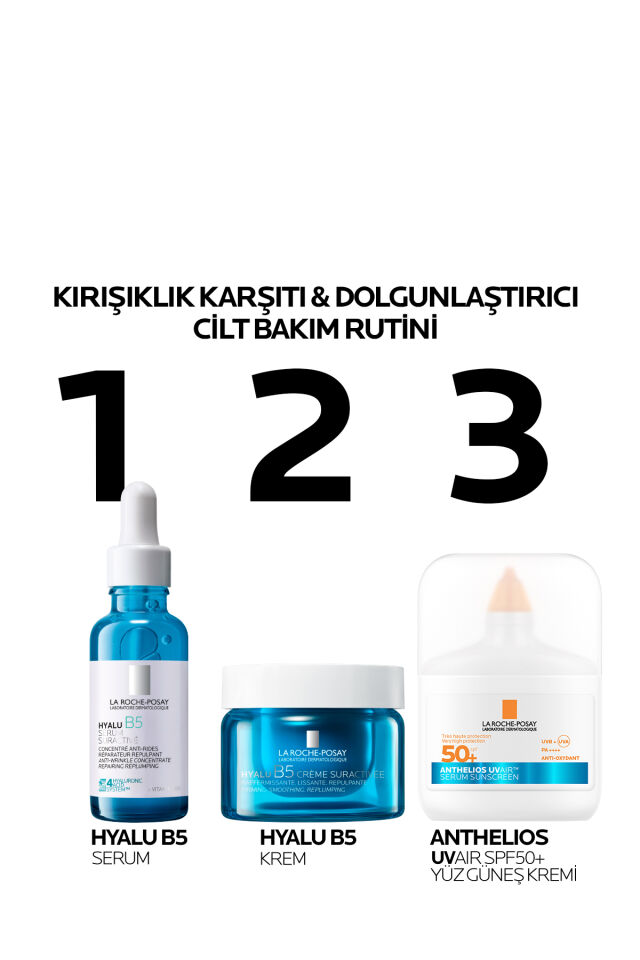 Hyalu B5 Hyalüronik Asit& Vitamin B5 İçeren Kırışıklık Karşıtı Onarıcı ve Dolgunlaştırıcı Serum 30ml