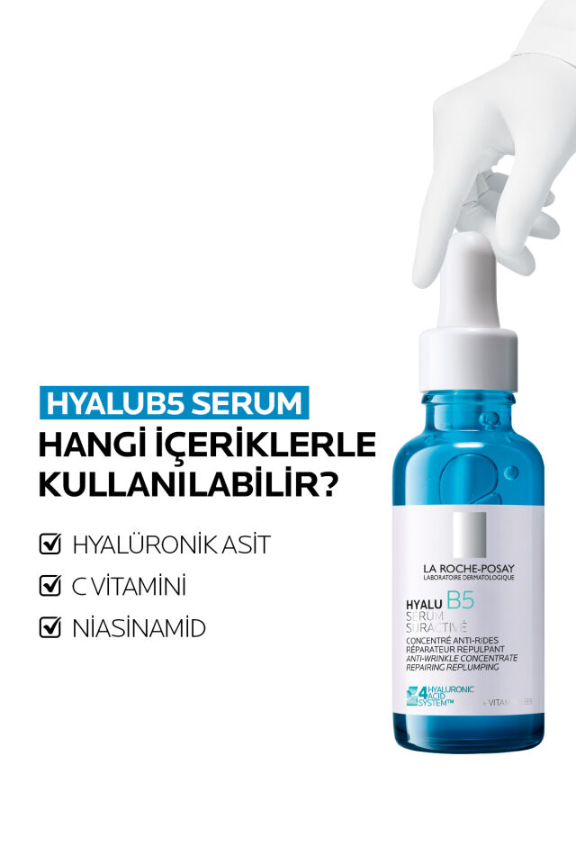 Hyalu B5 Hyalüronik Asit& Vitamin B5 İçeren Kırışıklık Karşıtı Onarıcı ve Dolgunlaştırıcı Serum 30ml