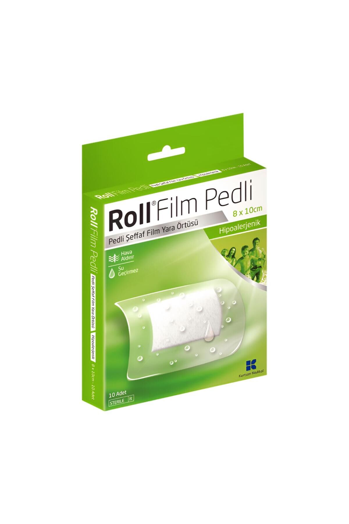 Film Pedli Şeffaf Film Yara Örtüsü Hipoalerjenik 8 X 10 Cm 10 Lu Kutu