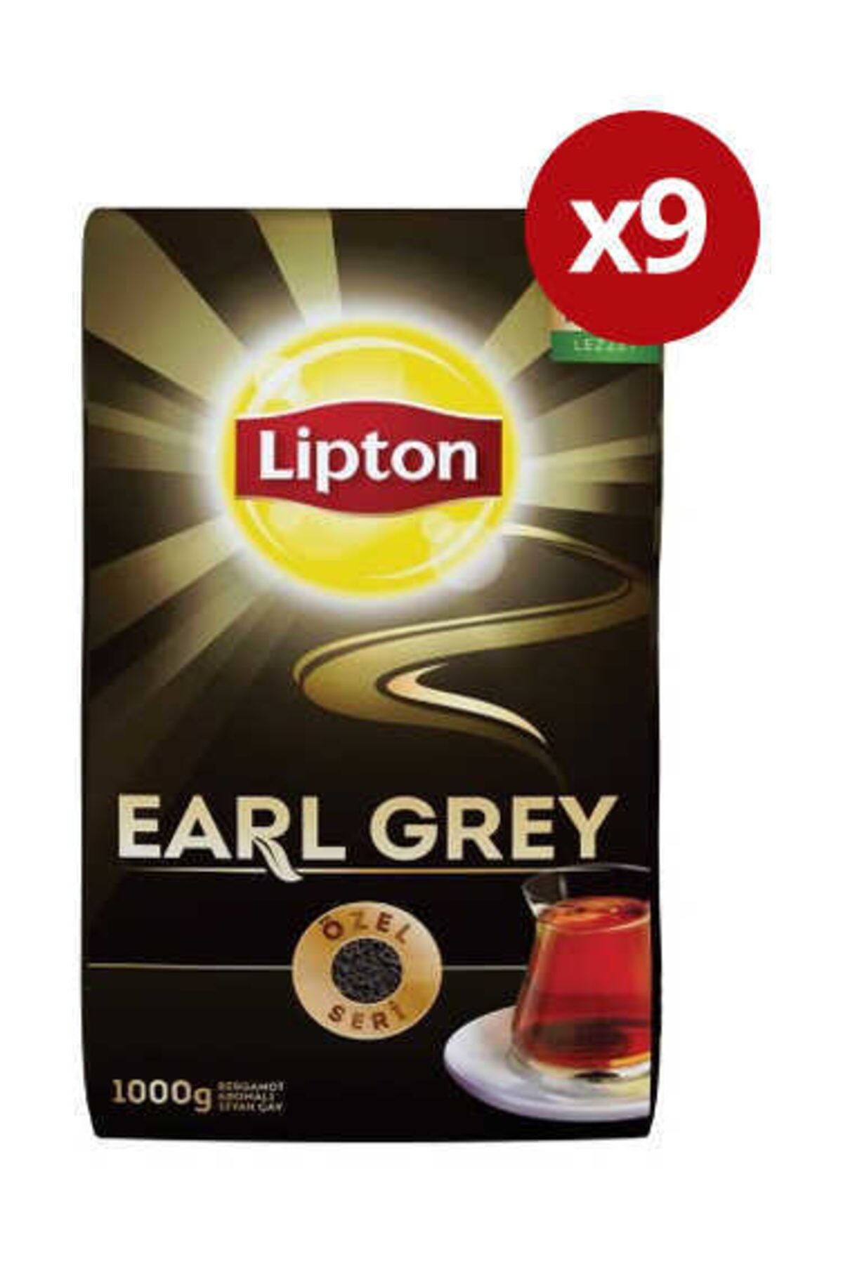 9 Adet Lipton Earl Grey Dökme Çay 1000gr