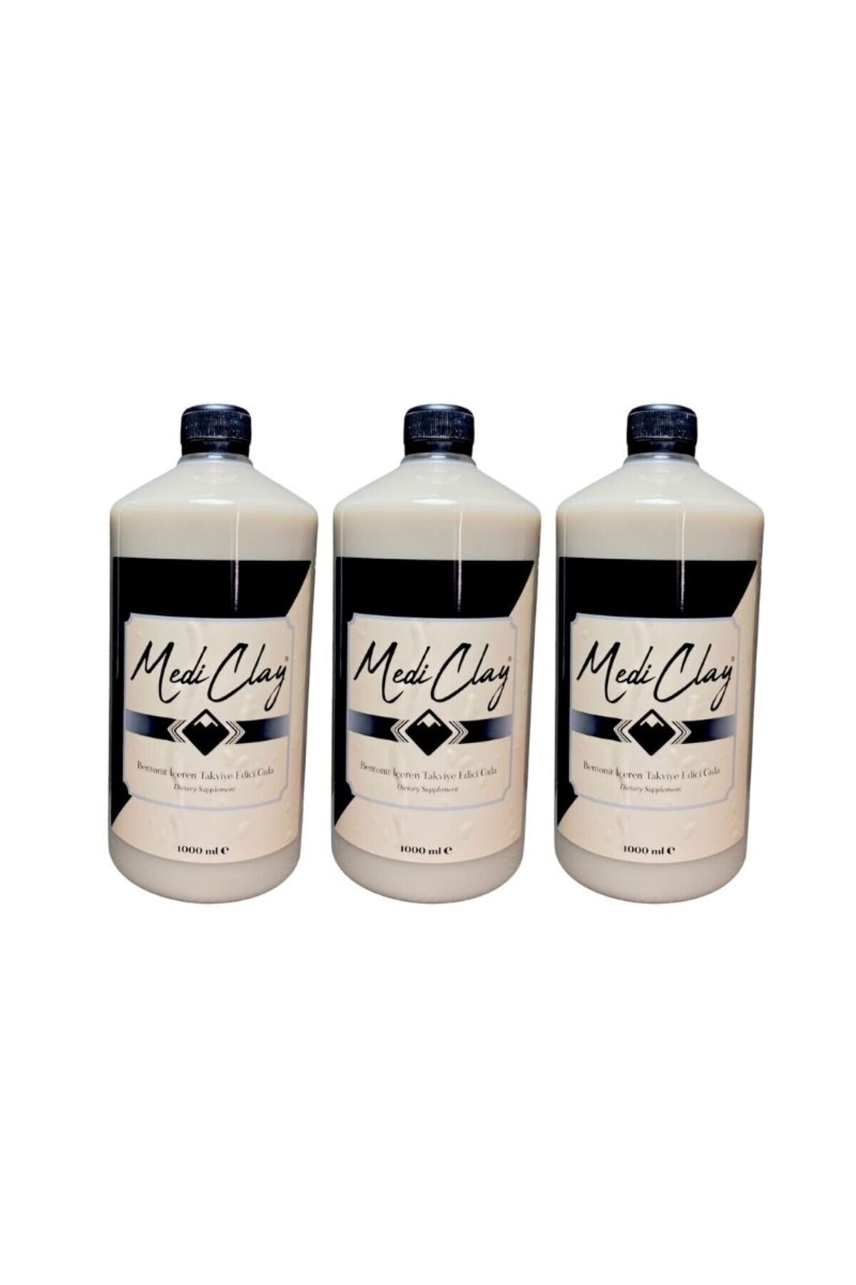 Bentonit Içeren Takviye Edici Gıda 1000 ml X 3 Adet