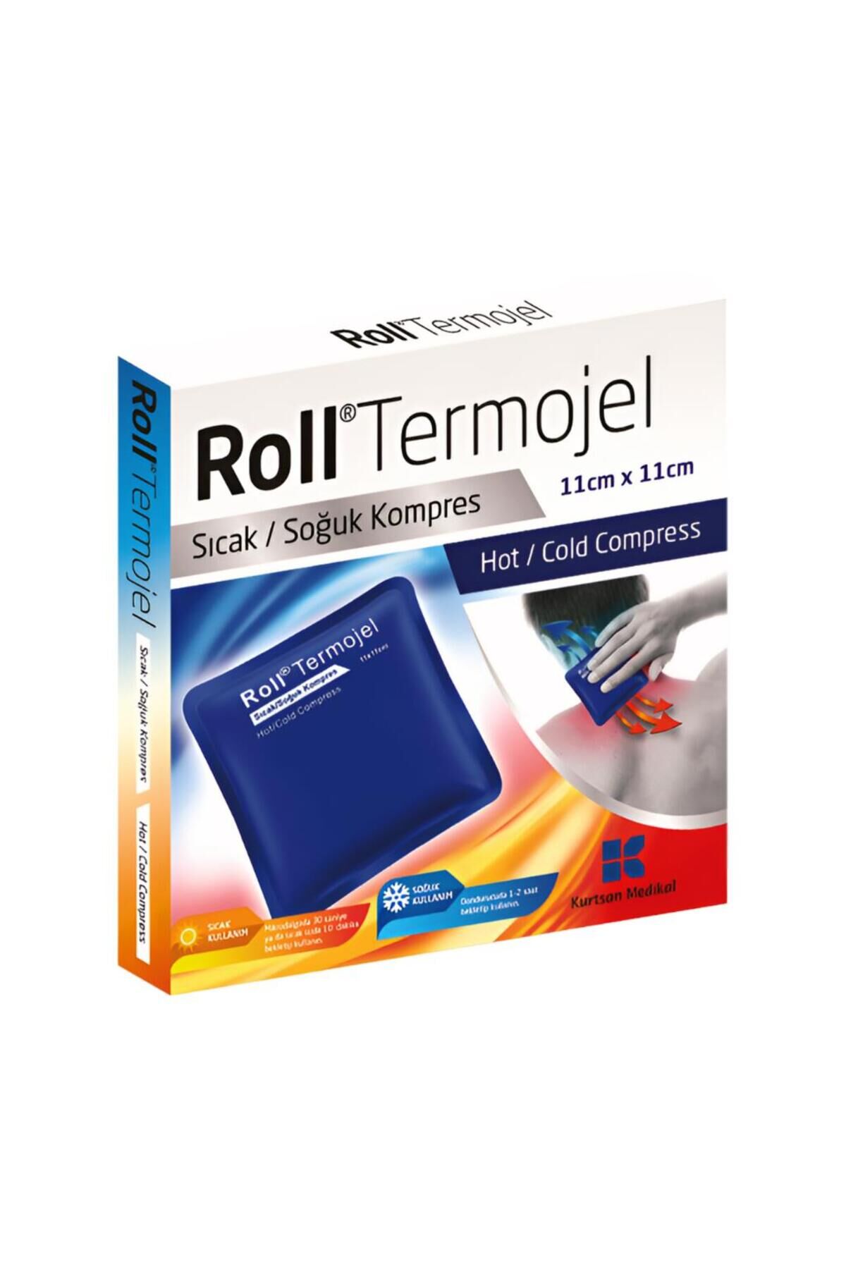 ROLL TERMOJEL SICAK SOGUK KOMPRES 11 CM X 11 CM KUCUK