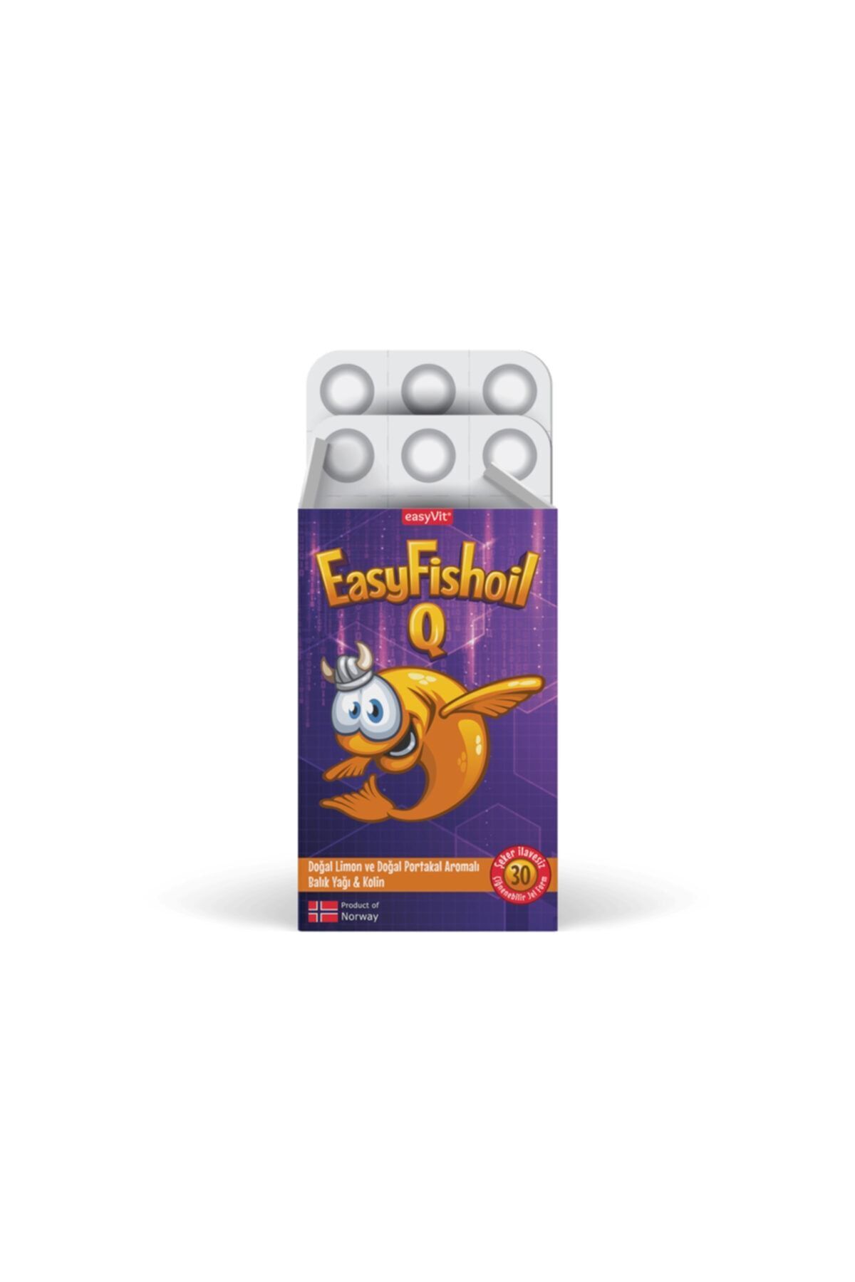 EASY Q OMEGA 3 KOLIN VIT 30 TAB