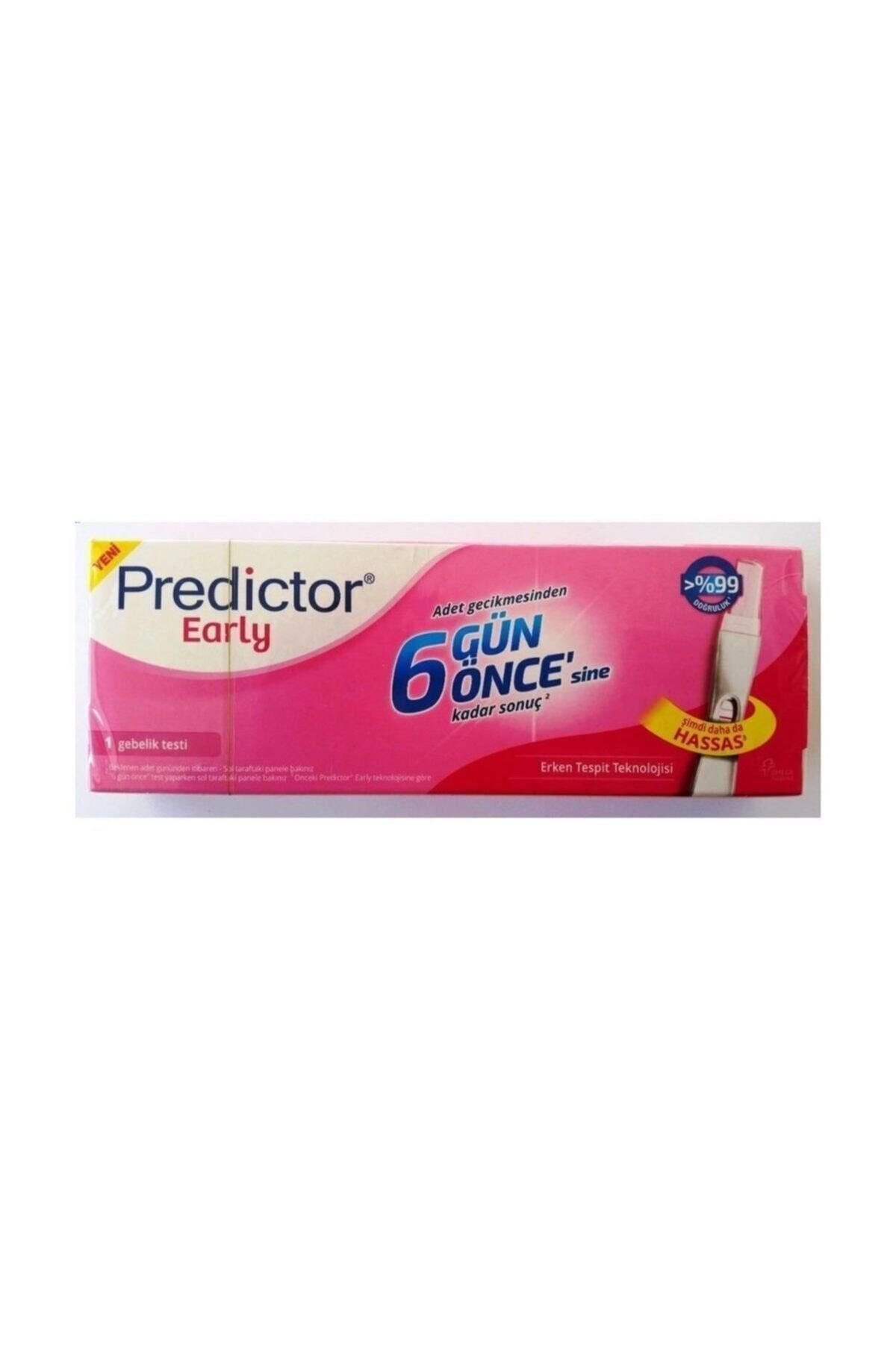 GEBELIK TESTI PREDICTOR EARLY ERKEN