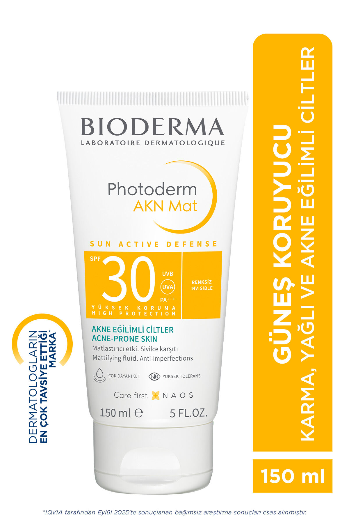 BİODERMA PHOTODERM AKN MAT GÜNEŞ KORUYUCU KREM SPF30 150 ML