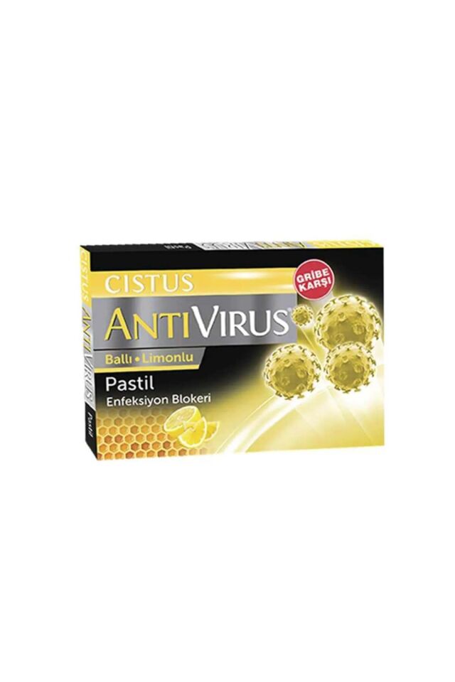 CISTUS ANTIVIRUS BALLI LİMONLU PASTİL