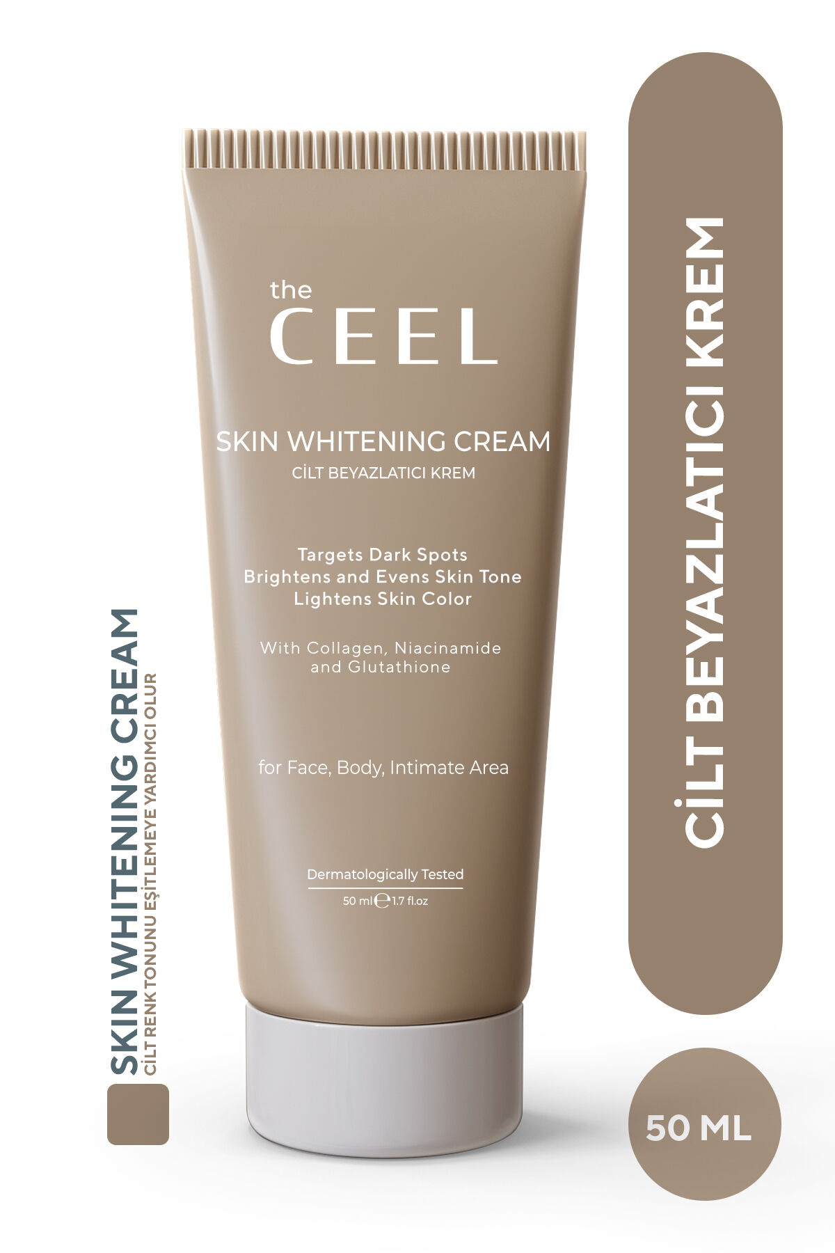 Cilt Beyazlatıcı Aydınlatıcı Leke Karşıtı Krem | Niacinamide, Alpha Arbutin, Tranexamic Acid 50 ml