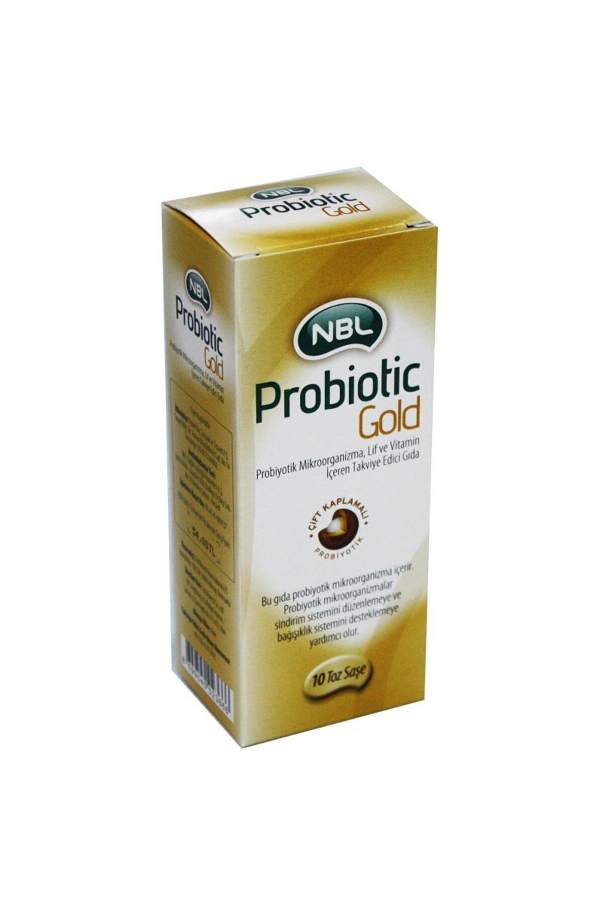 NBL PROBIOTIC GOLD SASE 10 SASELIK AMBALAJ