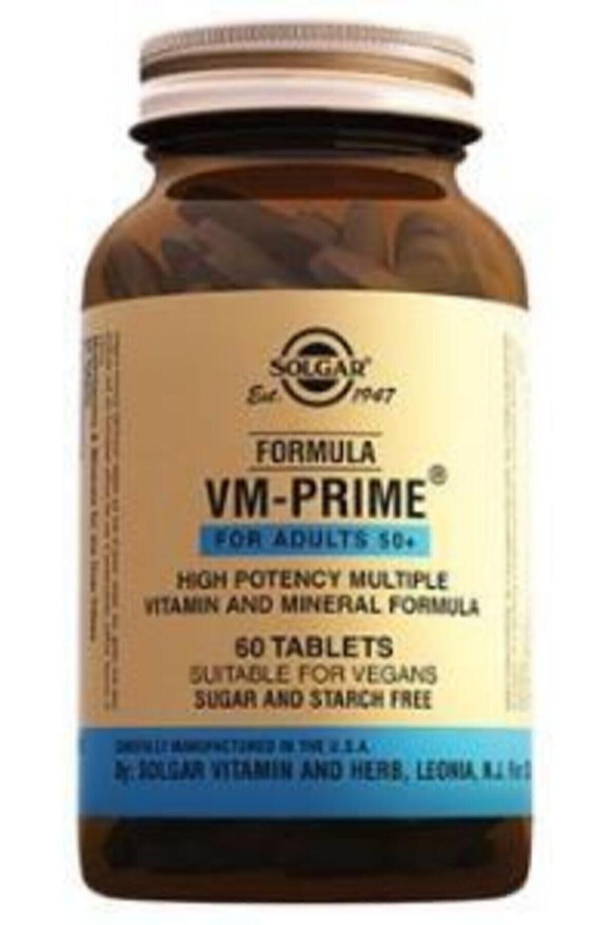 SOLGAR VM PRIME TABLET 60 TABLETLIK AMBALAJ