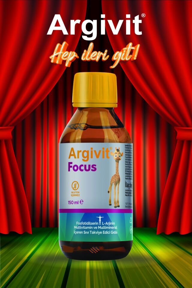 Focus Fosfotidilserin, L-Arjinin, Multivitamin ve Multimineral İçeren Sıvı 150 ml