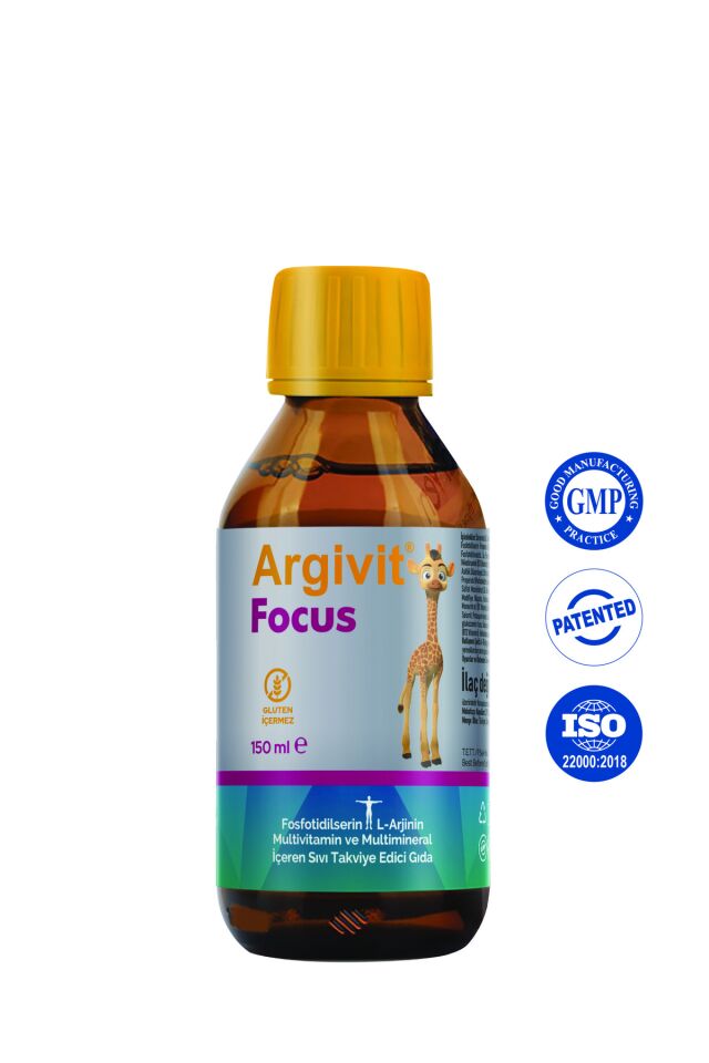 Focus Fosfotidilserin, L-Arjinin, Multivitamin ve Multimineral İçeren Sıvı 150 ml
