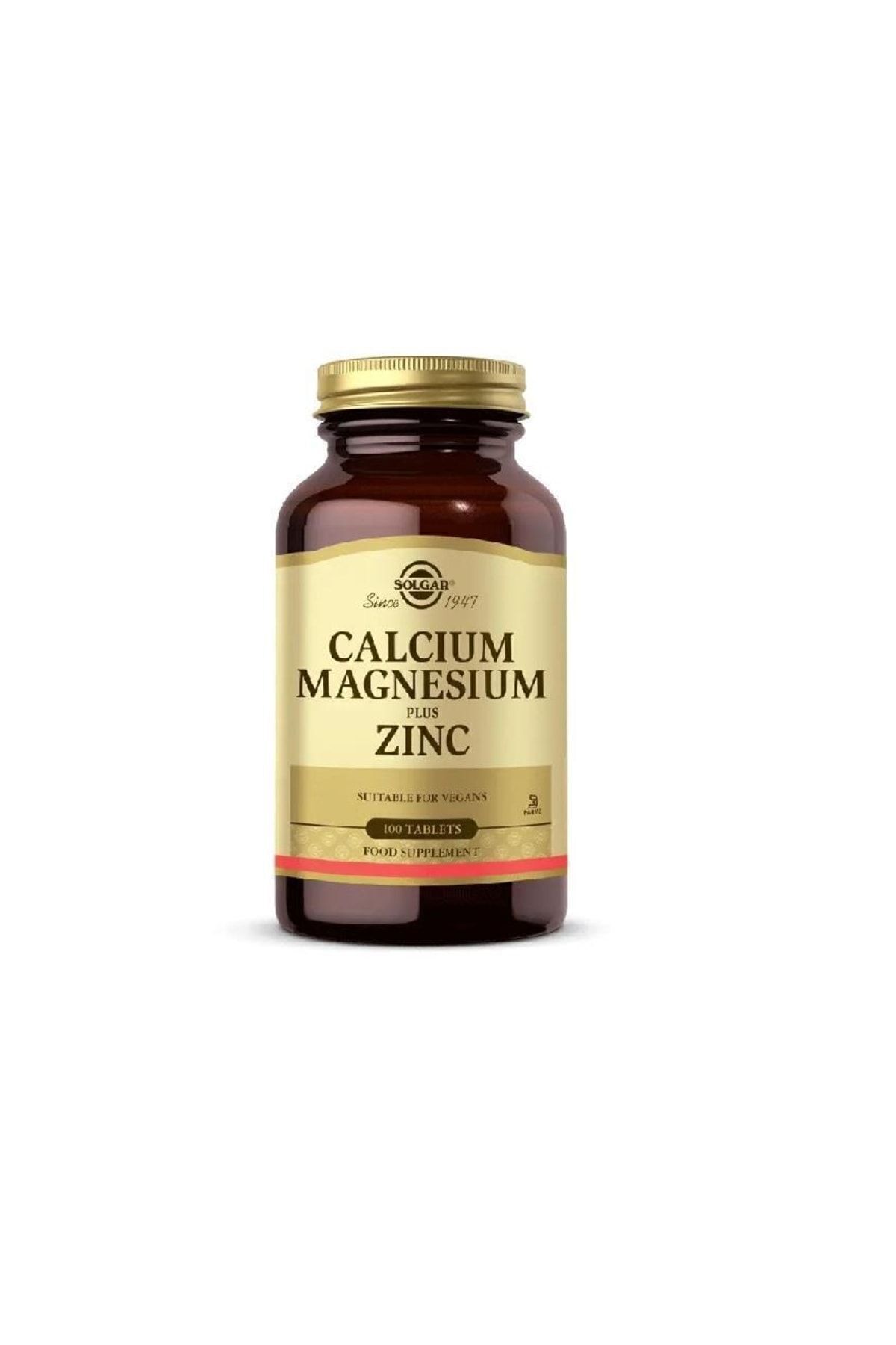 Calcium Magnesium Plus Zinc 100 Kapsül