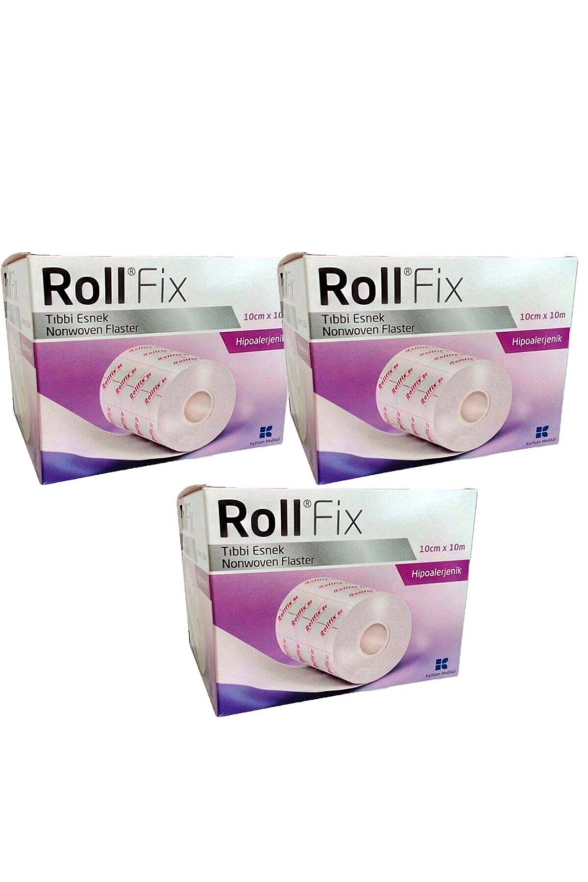 Roll Fix Tıbbi Esnek Flaster 10 Cm X 10 M 4kutu