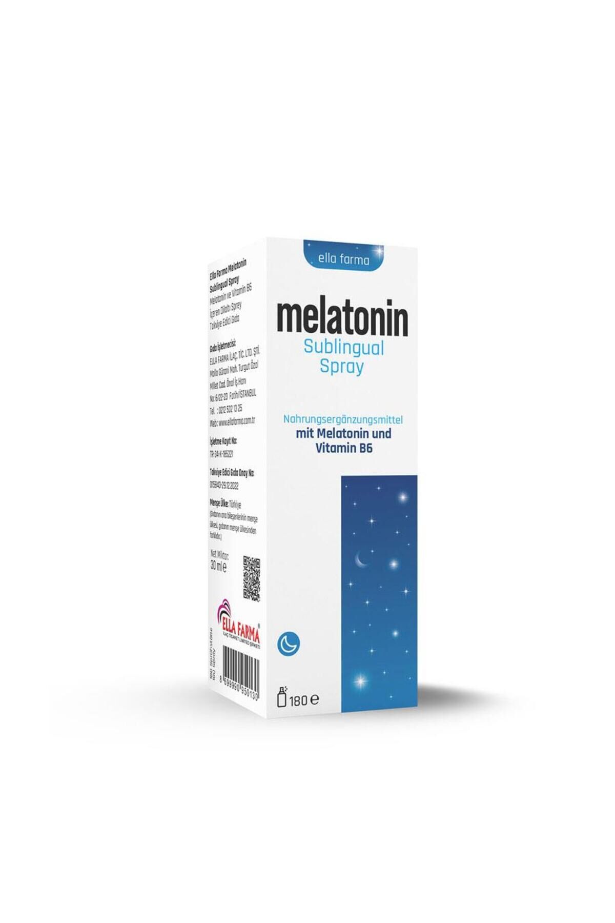 Melatonin Dilaltı Spreyi 30 ml