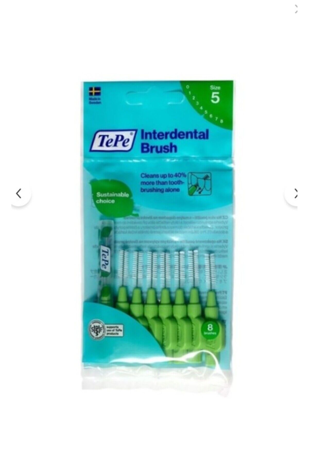 Angel Arayüz Fırçası Yeşil 0.8 Mm 8 Li