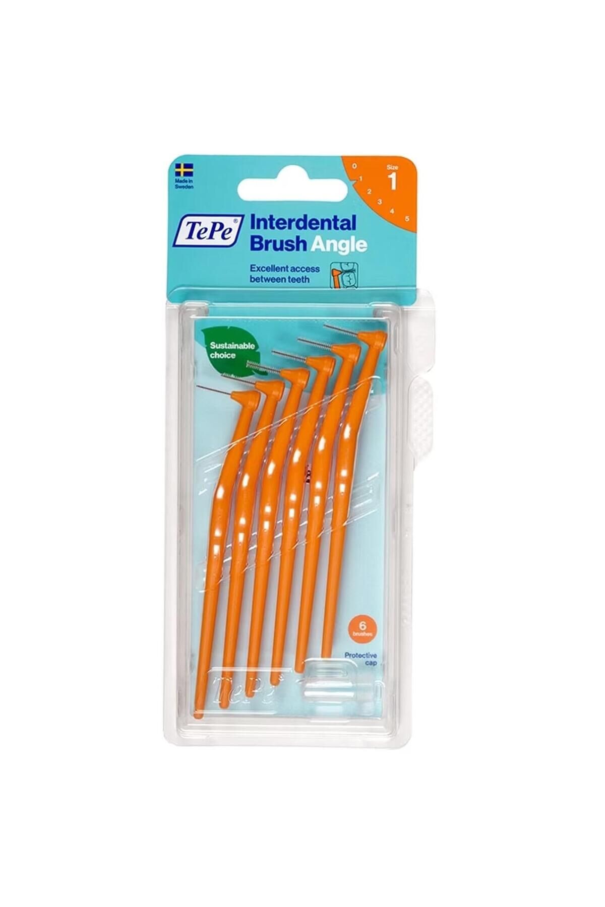 Angle Arayüz Fırçası Turuncu 0,45 mm 6 Adet