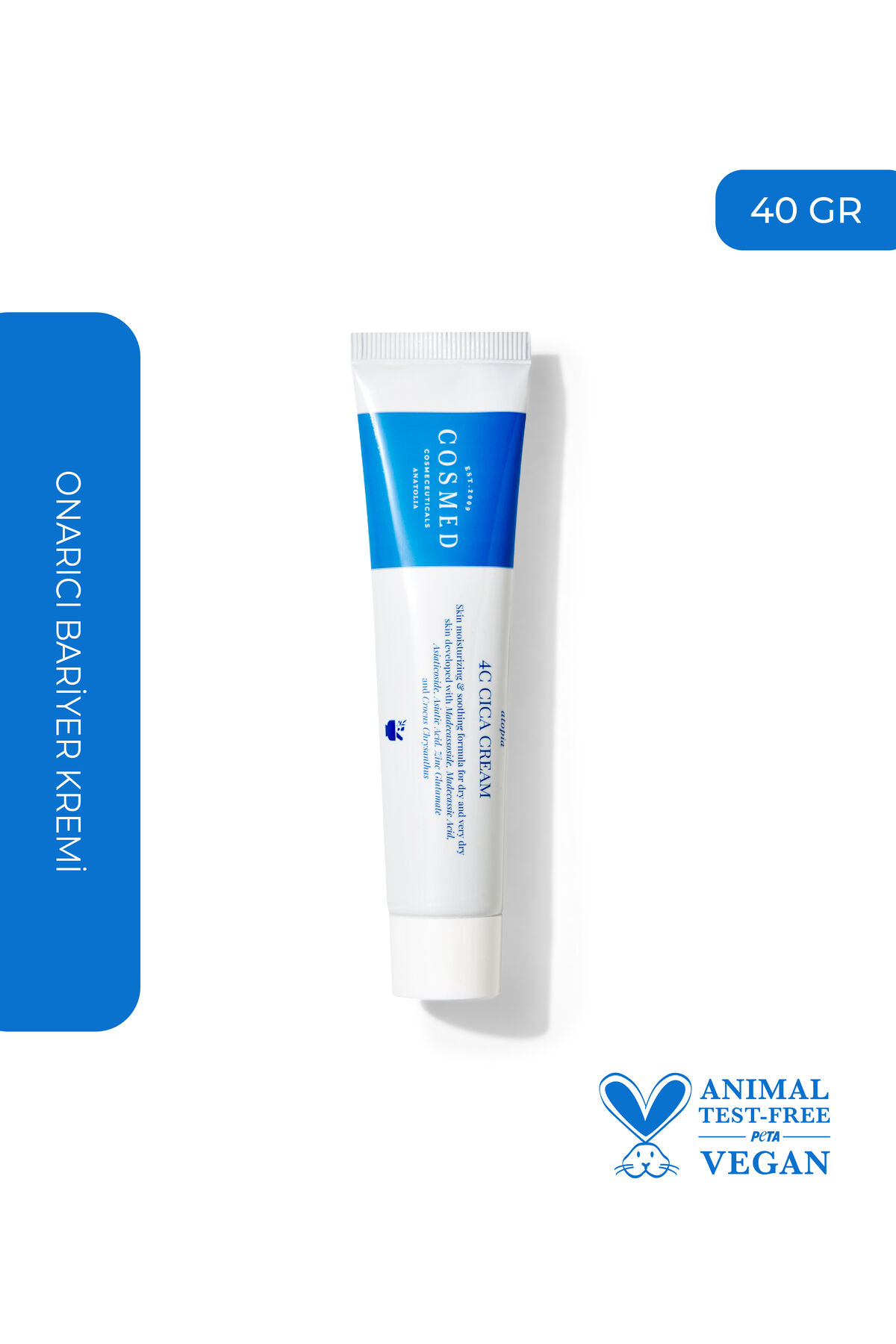 Yatıştırıcı Onarıcı Bariyer Kremi /Atopia 4C CICA CREAM 40 GR