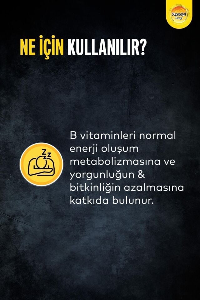 SUPRADYN ALL DAY EFERVESAN TABLET 15 EFERVESAN TABLETLIK AMBALAJ