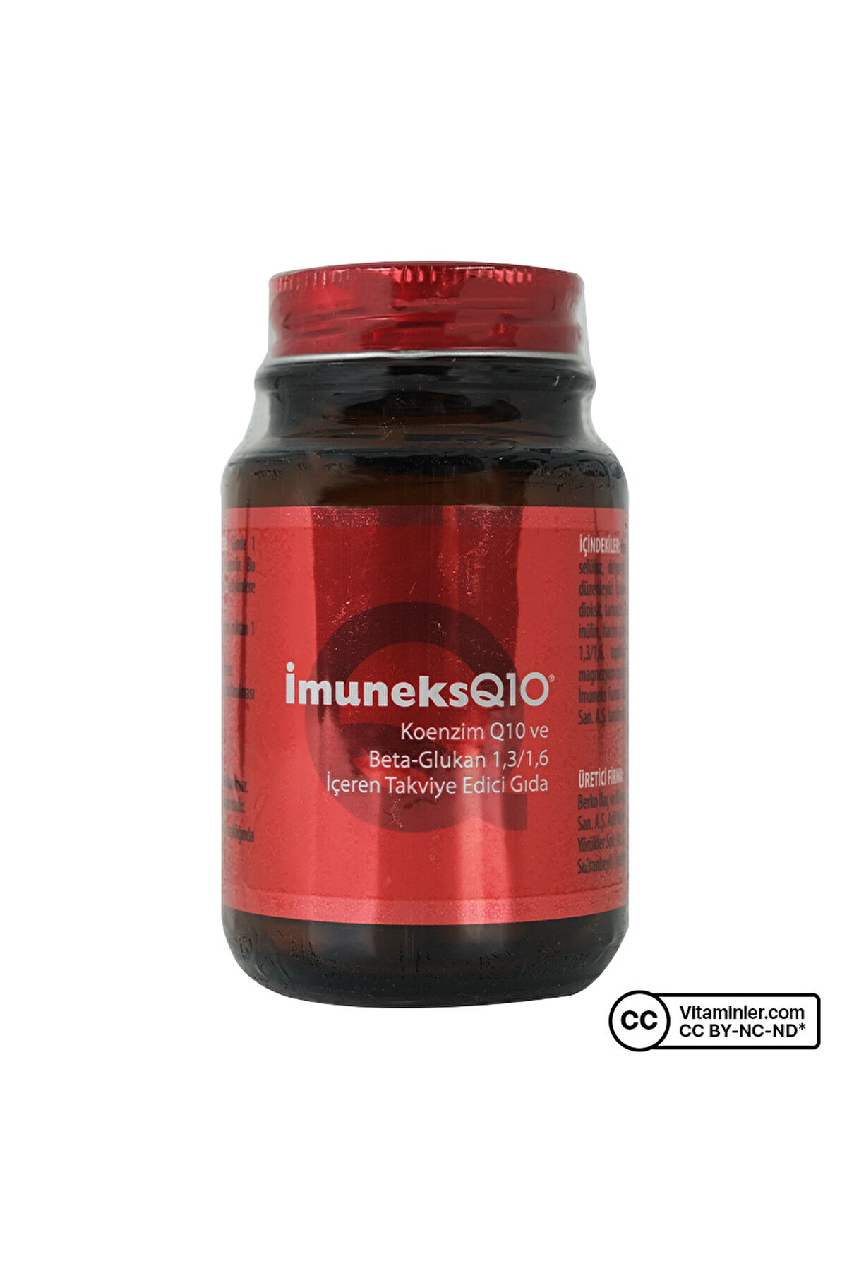 Q10® Beta Glukan (1,3/1,6) Ve Koenzim Q10 Içeren Takviye Edici Gıda 30 Kapsül