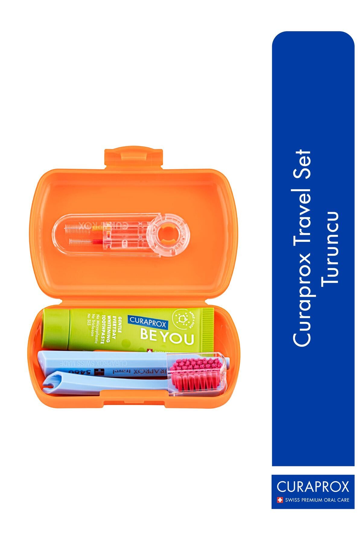 Diş Bakım Travel Set Turuncu
