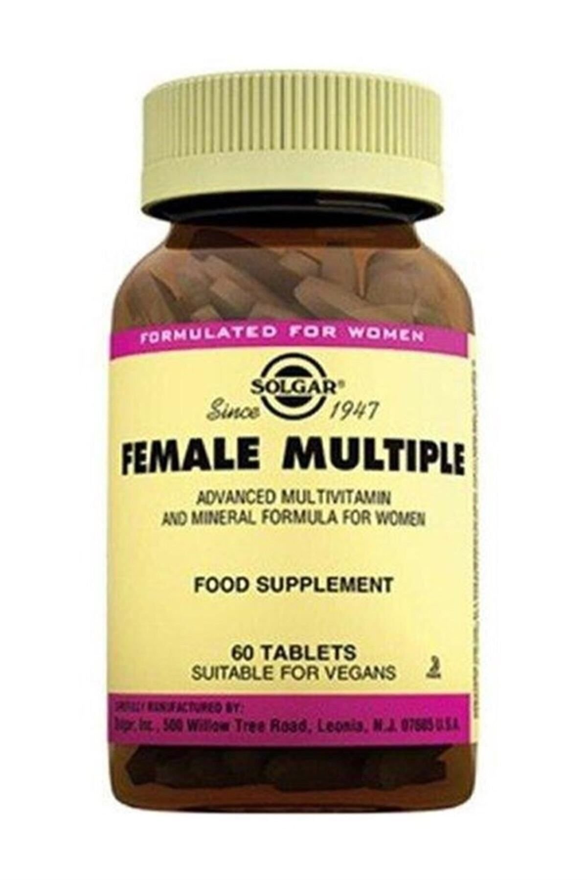 Solgar Female Multiple 60 Tablet