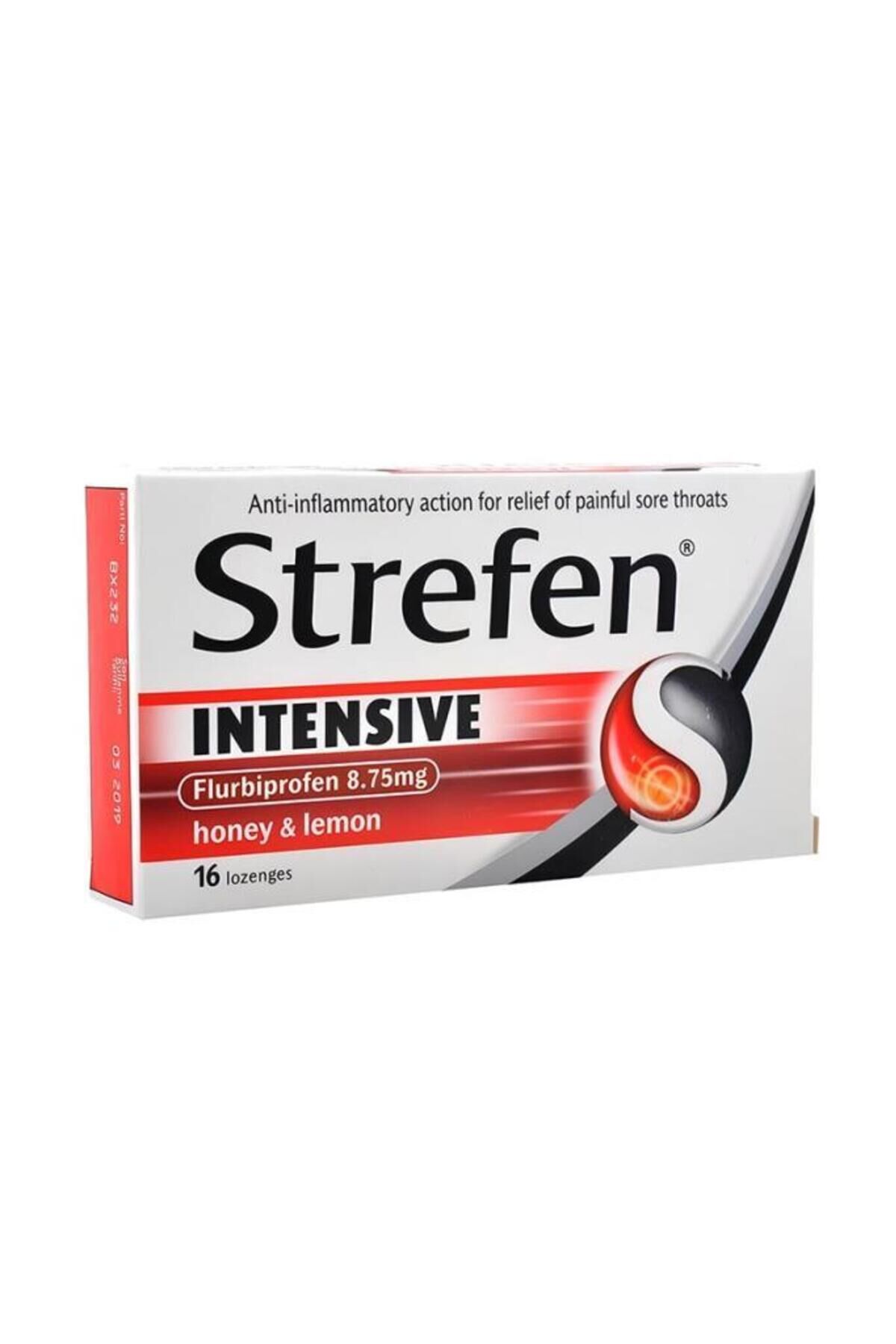 Strefen Intensive Honey & Lemon 16 Pastil | Yoğun Bal Ve Limon Aromalı