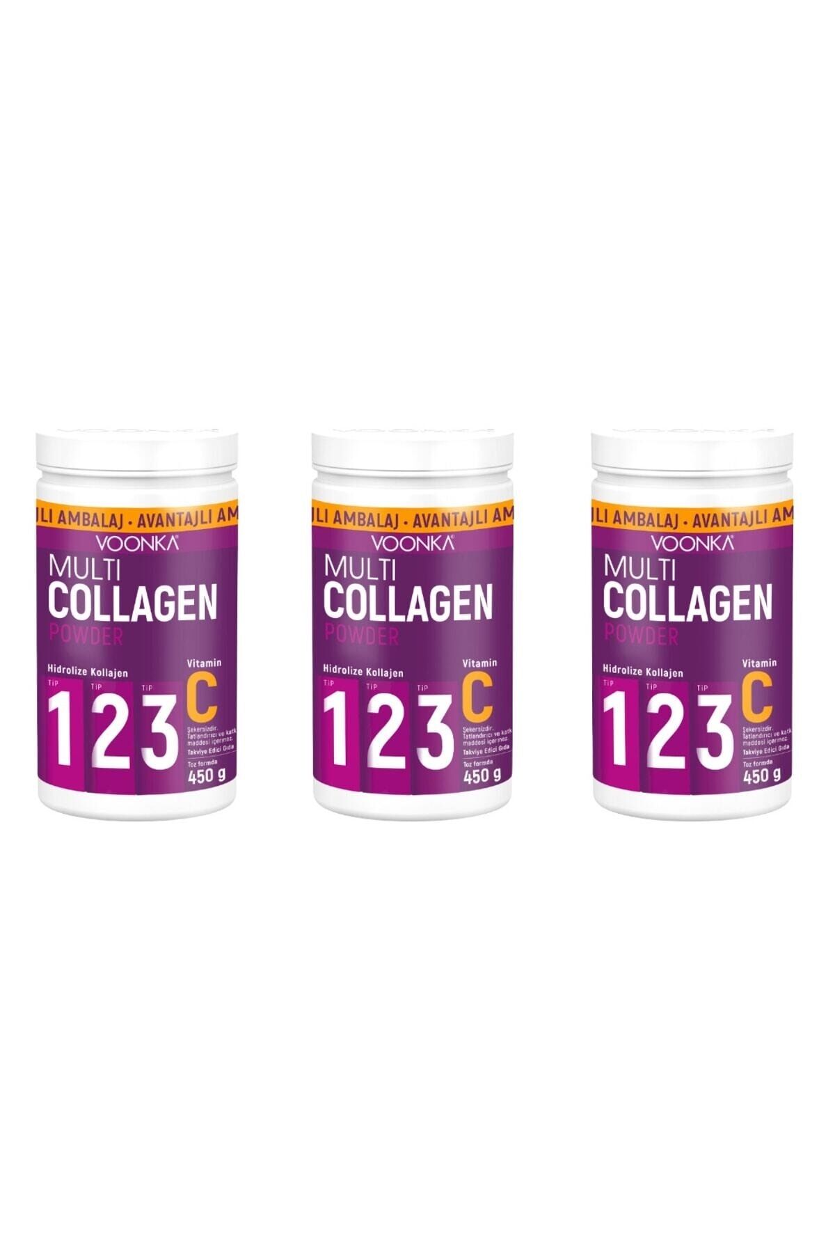Multi Collagen Powder 450 Gr 3 Kutu