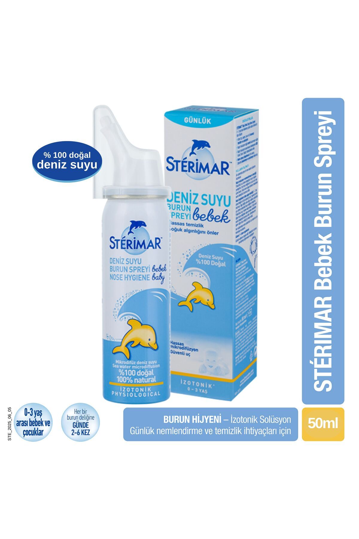 STERIMAR BABY 50 ML SPR