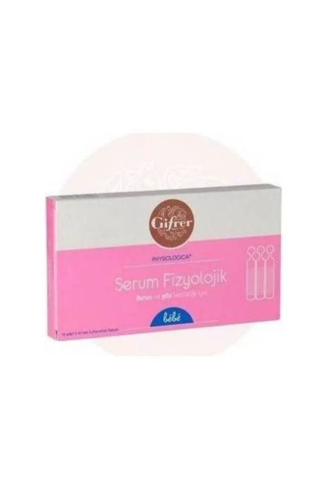 GIFRER SOLUSYON STERIL BURUN/GOZ SOLUSYONU %0.9 10x5 ML LIK SISE