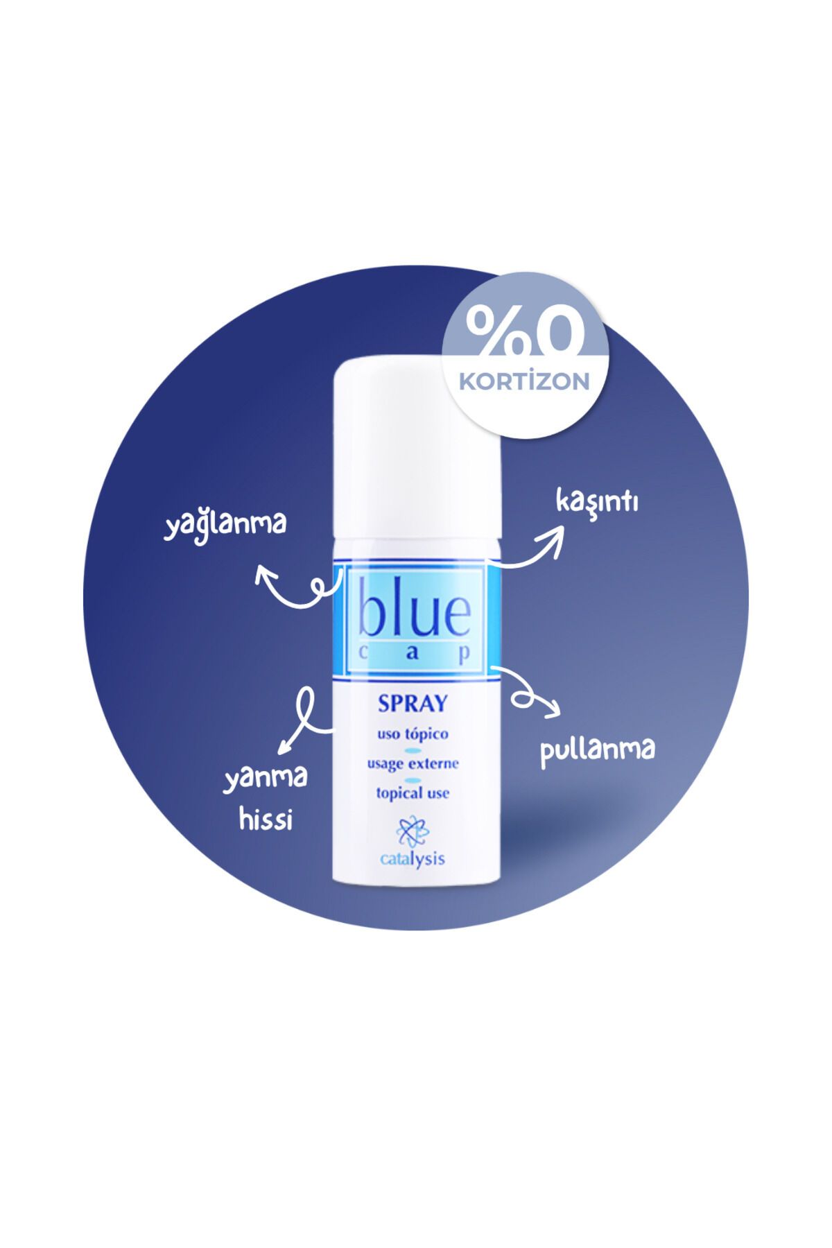 Yağlanma Karşıtı Sprey 100 ml - Arındırıcı ve Rahatlatıcı Etki - Kortizonsuz
