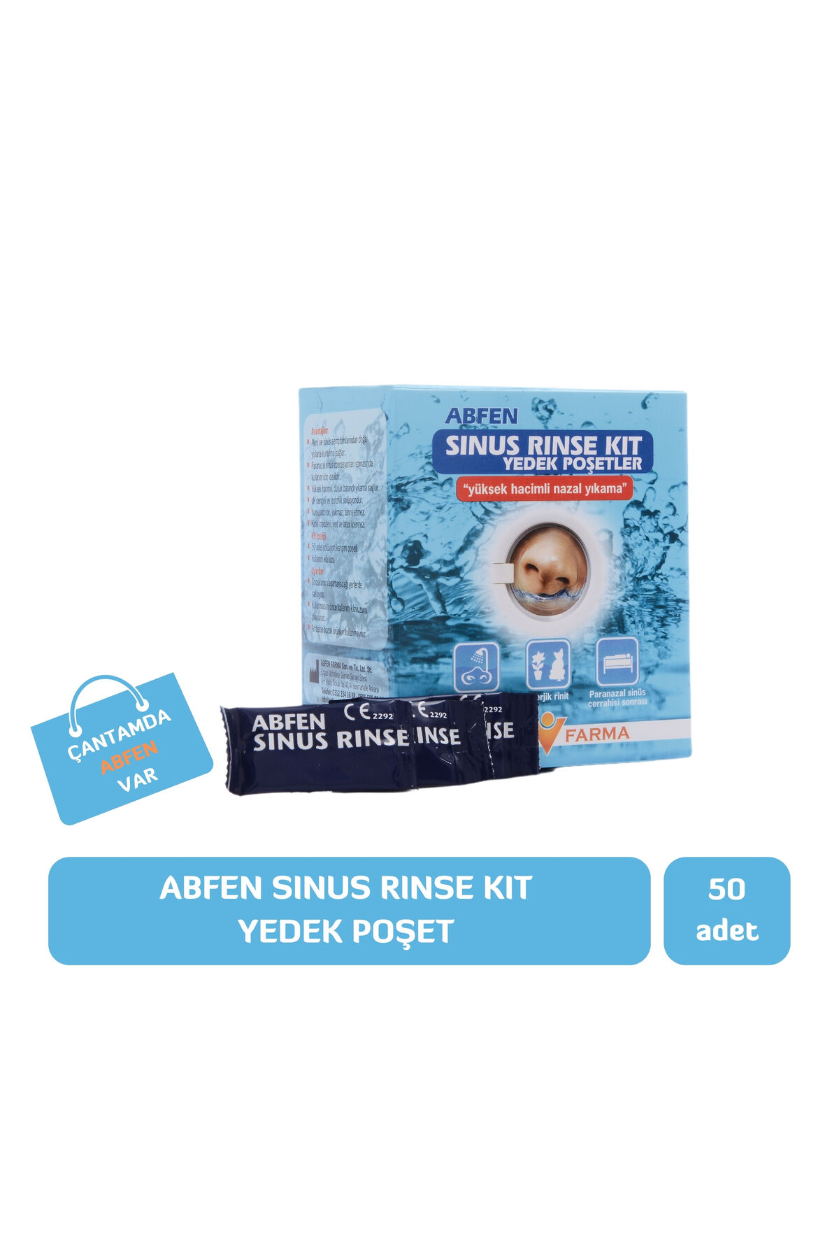 SINUS RINSE KIT YEDEK POSET