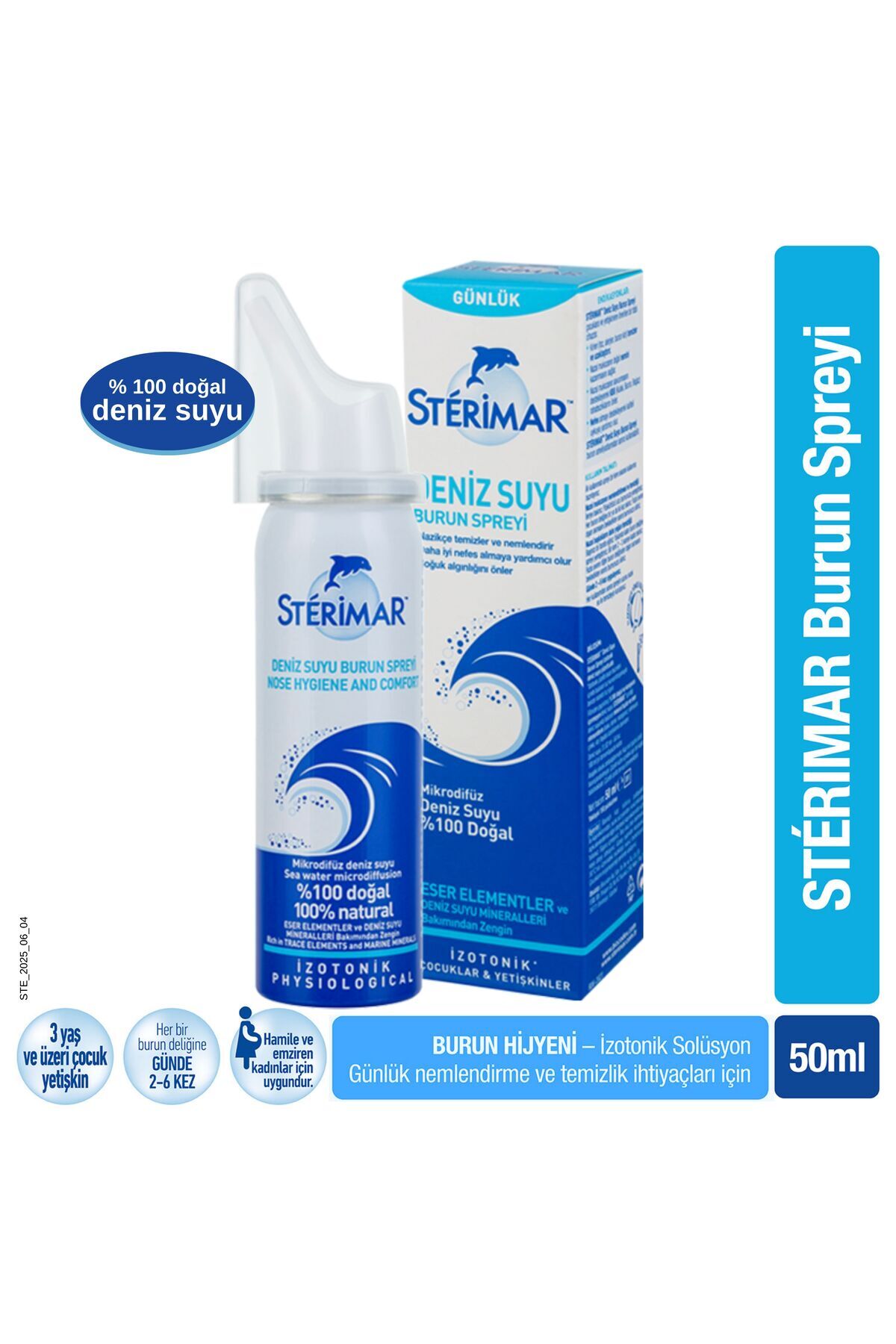STERIMAR 50 ML BURUN SPREYI