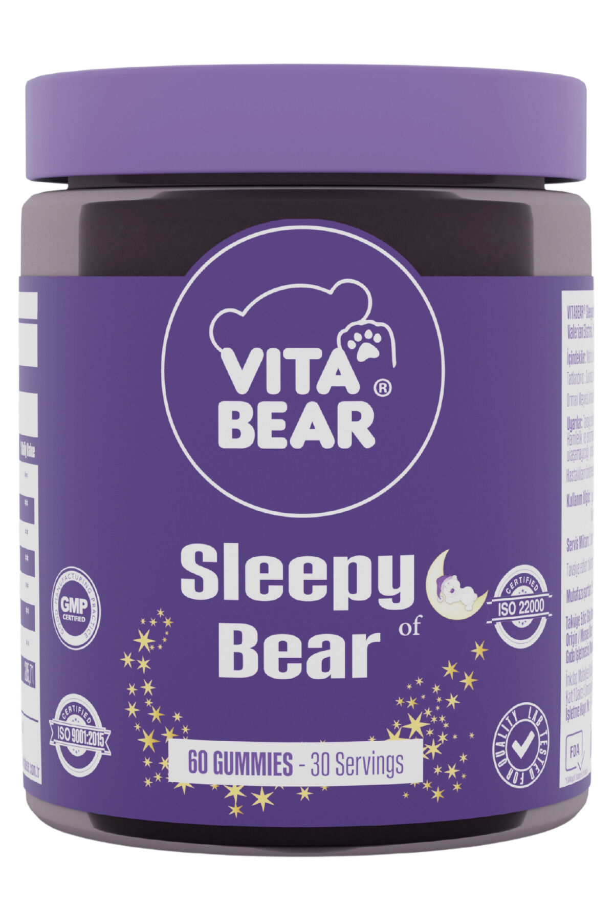 VITA BEAR SLEEPY BEAR 60 GUM.
