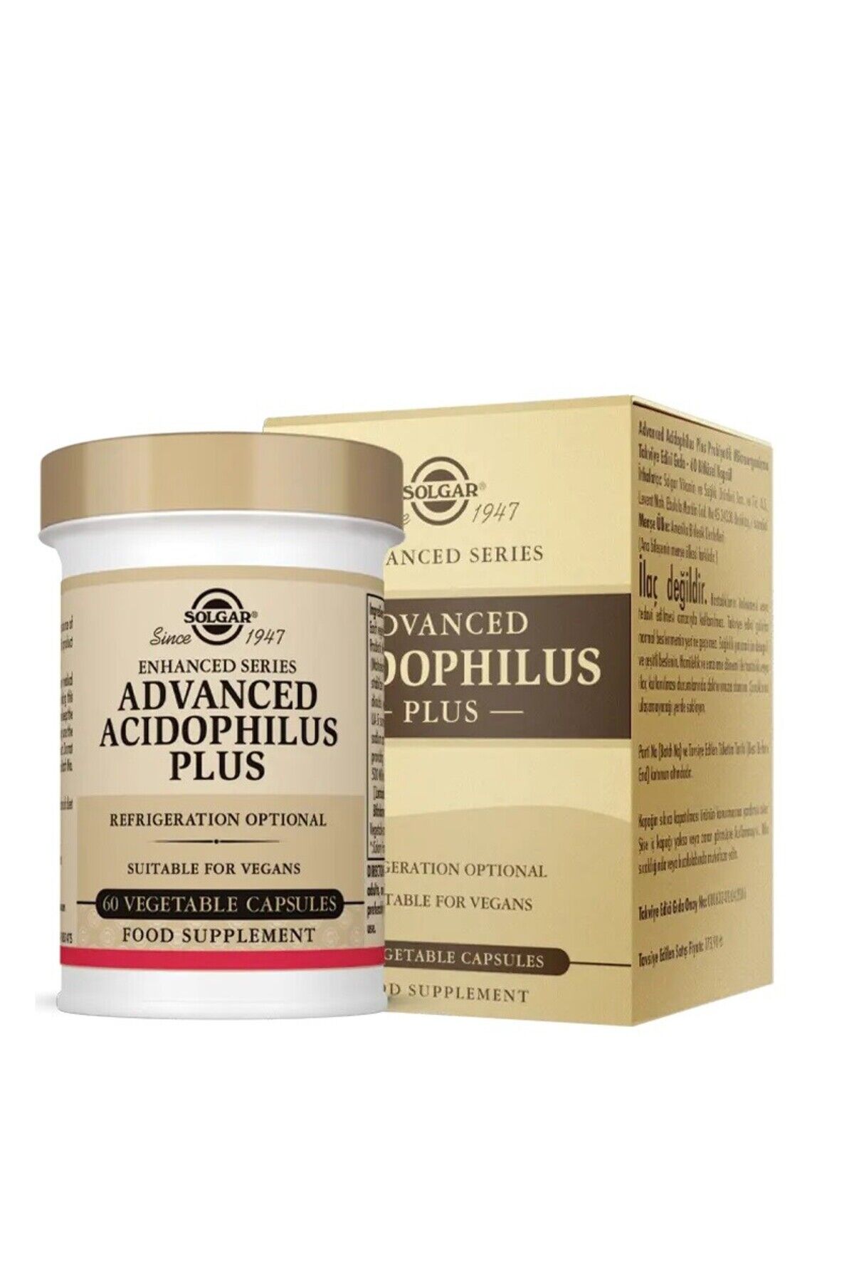 Advanced Acidophilus Plus 60 Vegi Kapsül