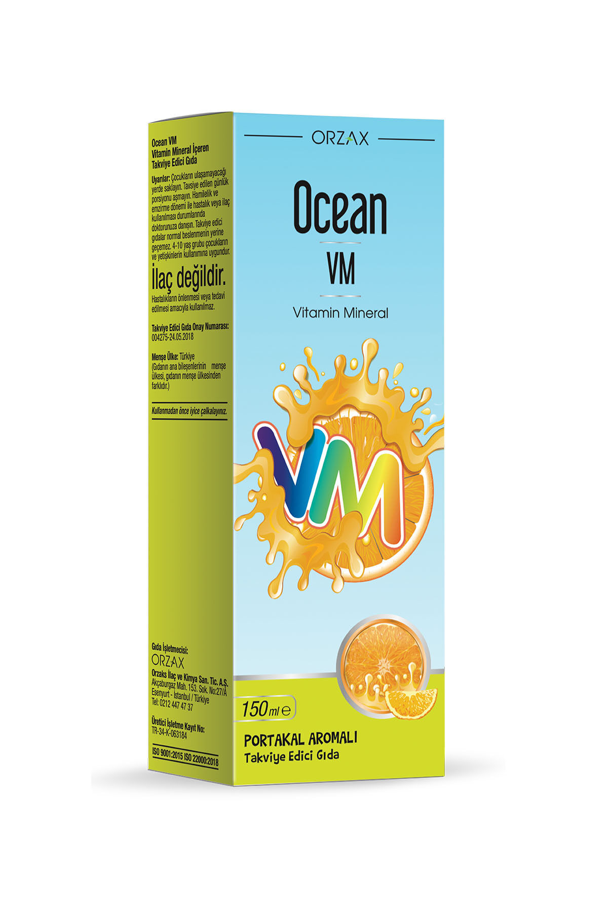 OCEAN VM 150 ML SURUP