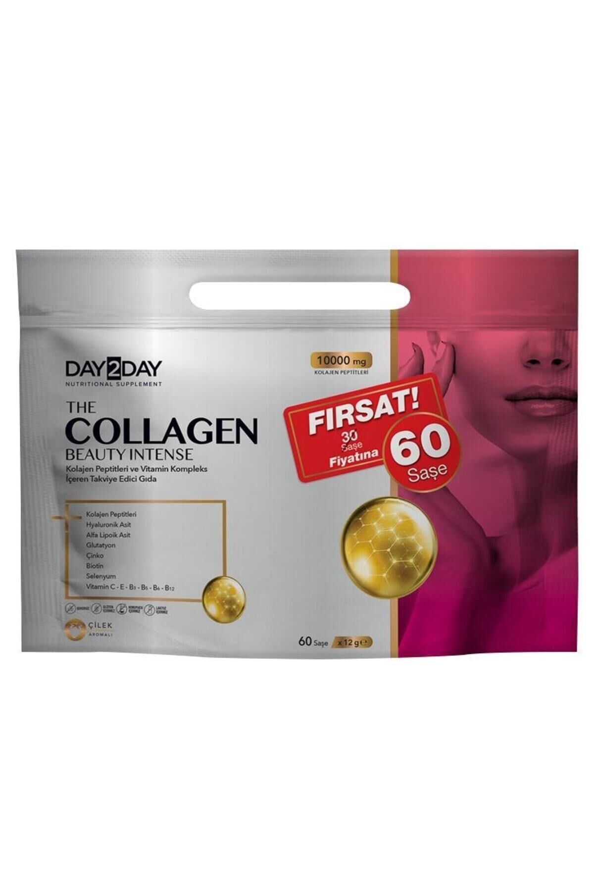 The Collagen Beauty Intense 60 Saşe X 12 g | Çilek Aromalı