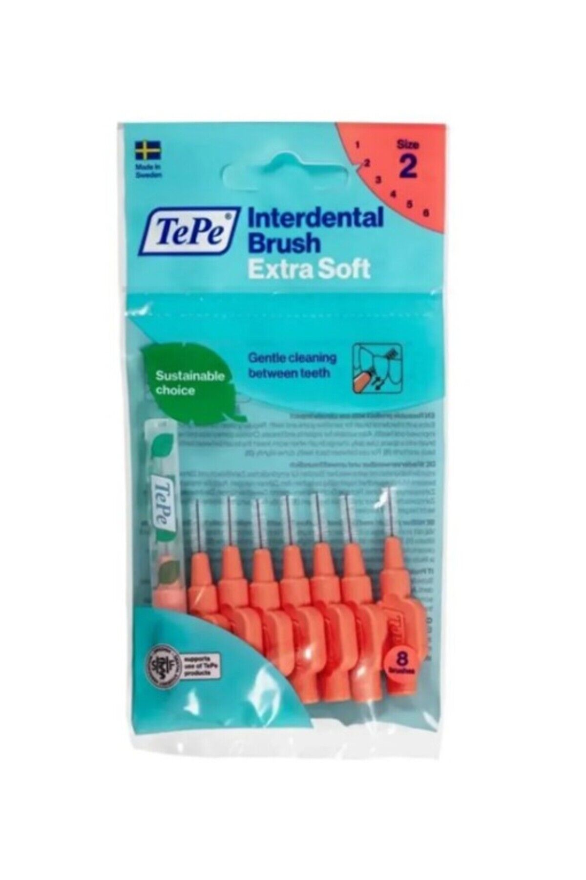 Interdental Brush Extra X Soft Arayüz Fırçası Kırmızı 0.5 M