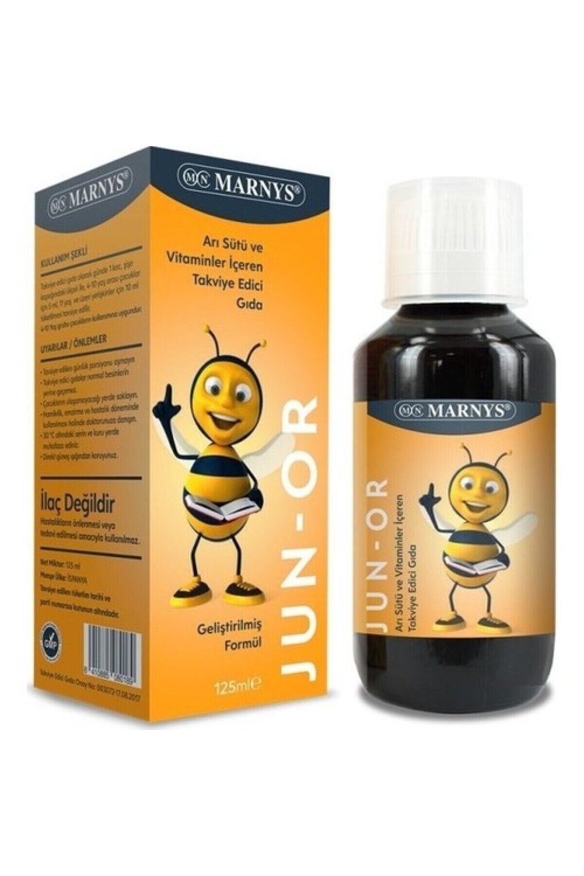 Junior Multivitamin Arı Sütü Şurubu 125 ml