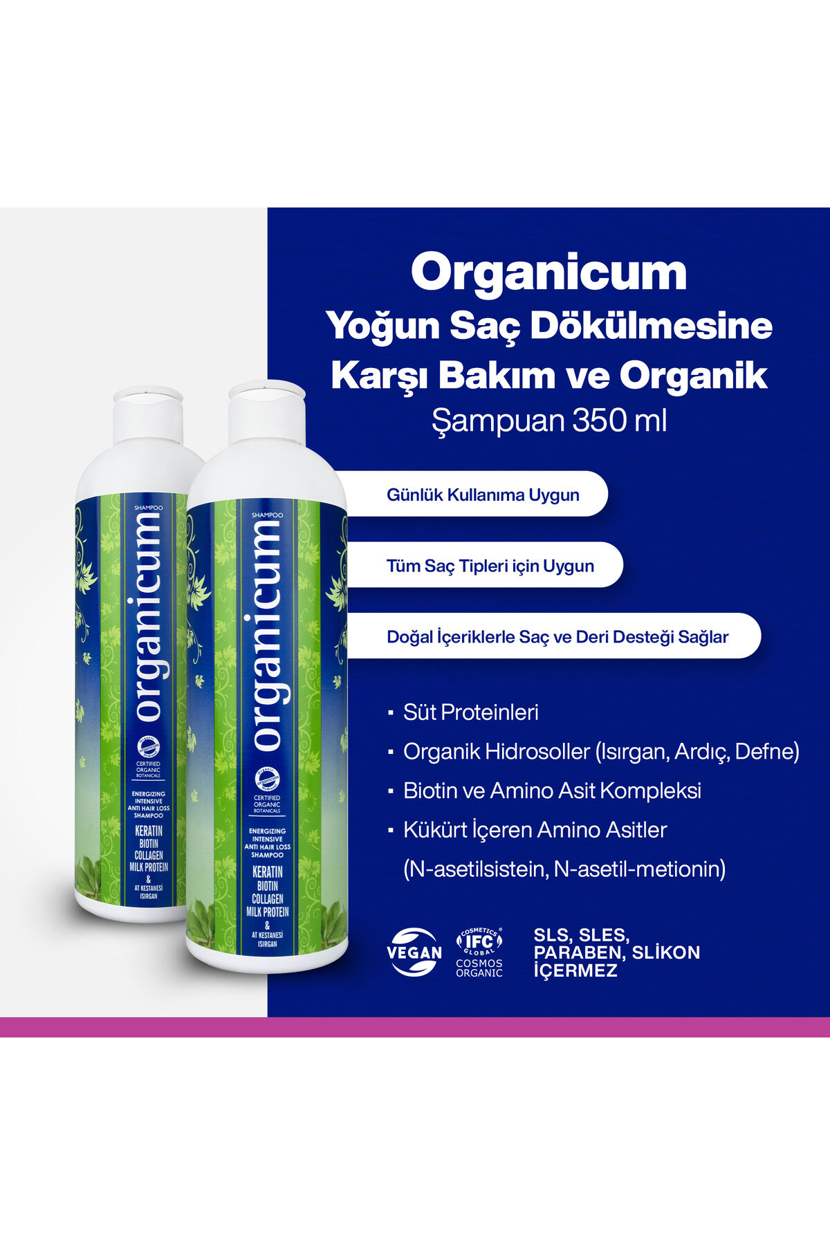 Yoğun Bakım Ve Onarım Şampuanı 350 ml