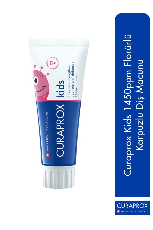 Kids 1450ppm Florürlü Karpuzlu Diş Macunu 60ml