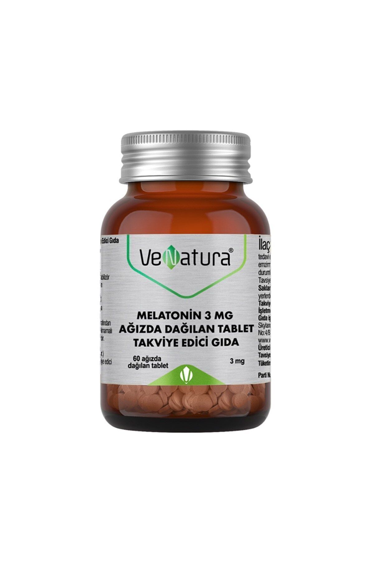 Melatonin 3mg 60 Ağızda Dağılan Tablet
