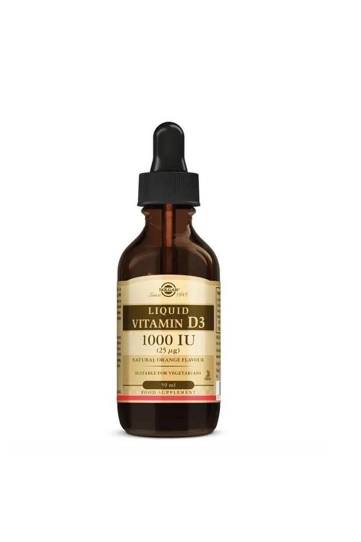 Liquid Vitamin D3 1000IU 59 ml Damla